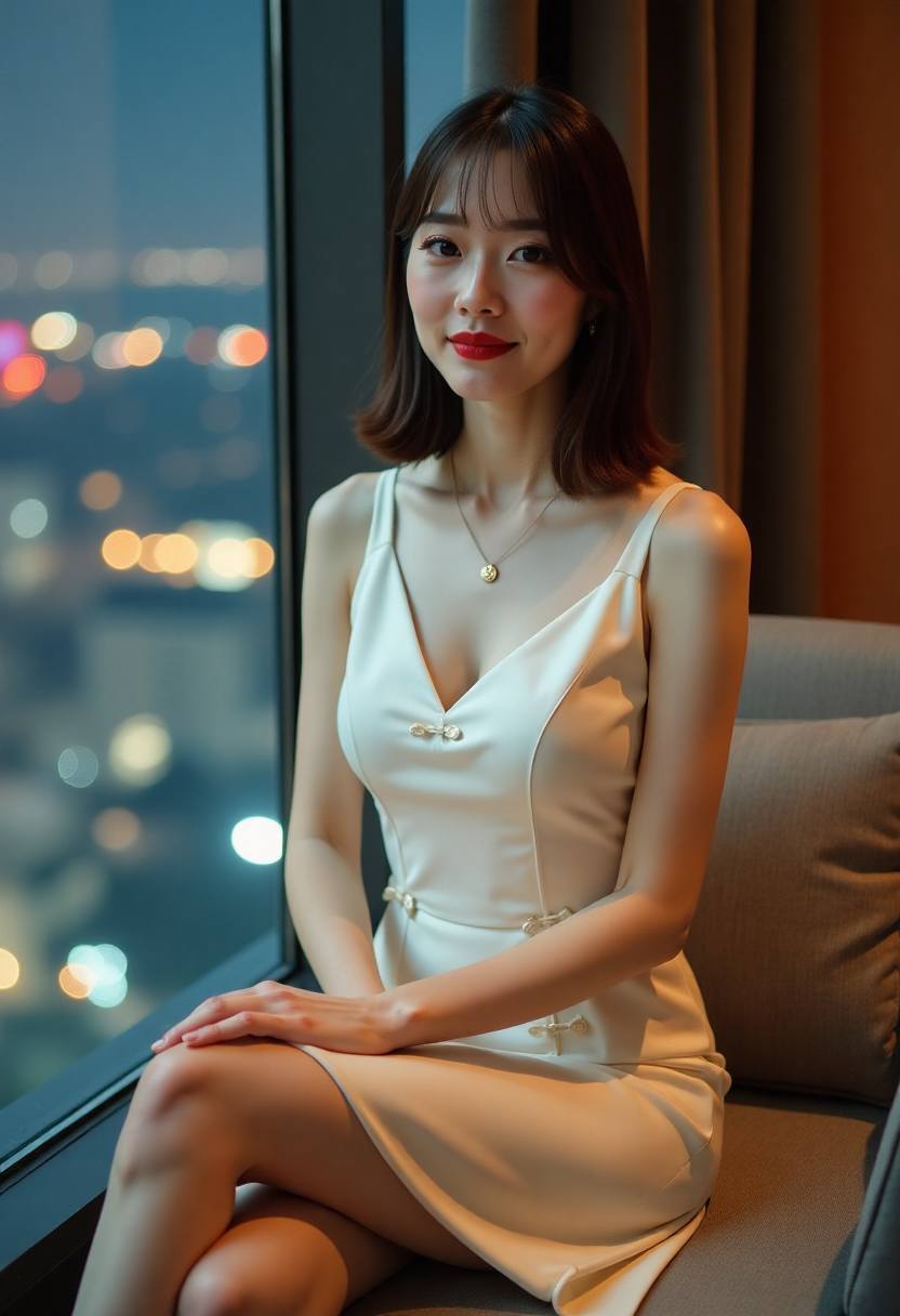 沈禾走进豆田作坊的剧中画面